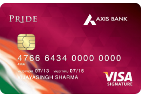 Axis Bank Pride Signature Credit Card